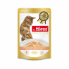 Sachet fraîcheur au poulet et saumon pour chat Les Filous - 80 g