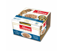 Filet de thon avec maquereau en gelée pour chat | Les Filous