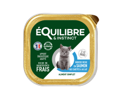 Mousses riches en saumon et aux carottes pour chaton - Aliment complet