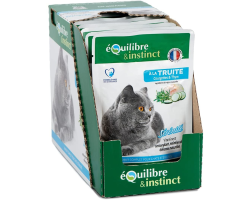 EFFILÉS Sérénité à la Truite, Courgettes & Thym pour Chat Stérilisé