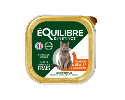 Pâtée riche en volaille et aux courgettes pour chats adultes | La Normandise