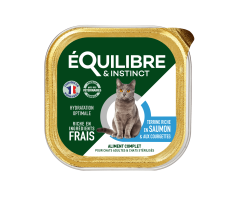 Pâtées riches en saumon & aux courgettes pour chats adultes | Aliment complet