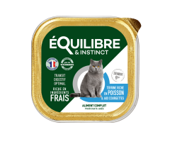 Pâtées riches en poisson & courgettes - Chats âgés