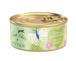 Terra felis pâtée pour chaton au bœuf et au lapin 70g | Nutrition optimale