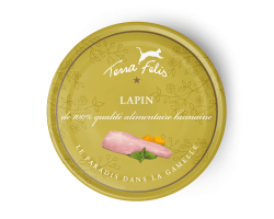 Terra Felis Lapin - Aliment Premium pour Chats Adultes