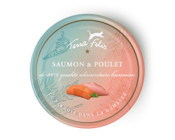 Terra Felis saumon poulet - Aliment complet premium pour chats