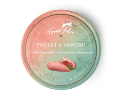 Terra Felis poulet agneau - Aliment haut de gamme pour chats