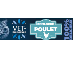 Effiloché de Poulet pour Chat - Alimentation Naturelle et Équilibrée