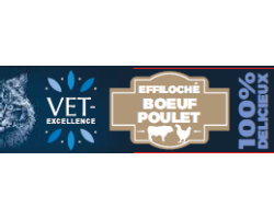 Effiloché pour chats - Bœuf et Poulet 70g