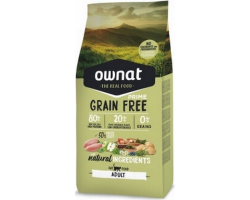 OWNAT PRIME Grain Free Adult - Croquettes sans céréales pour chats