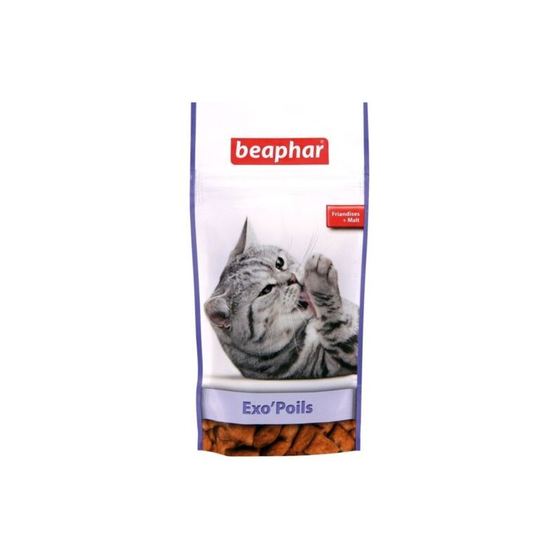 Friandises Exo'Poils au malt - Solution boules de poils pour chats