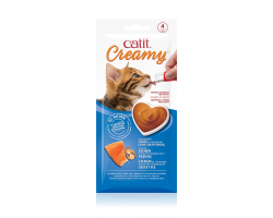 CA creamy line-caught thon 4x10g pour chat - Friandises haut de gamme