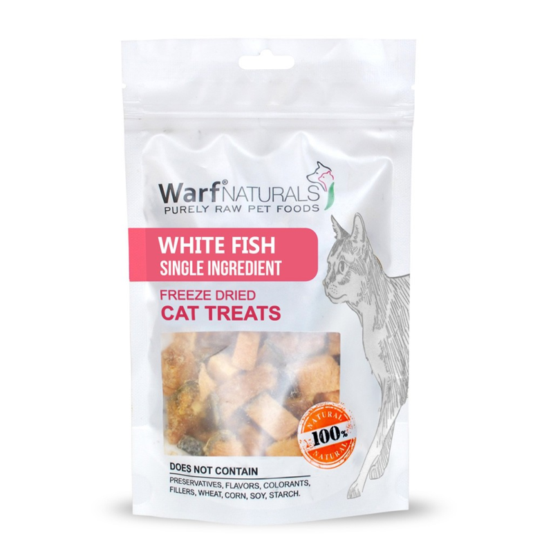 Friandises lyophilisées pour chat - Truite - Warf NATURALS