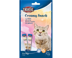 Creamy Snack au thon et crevettes pour chat - 14g