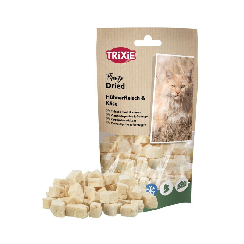Freeze Dried viande de poulet & fromage pour chat 25g - TRIXIE