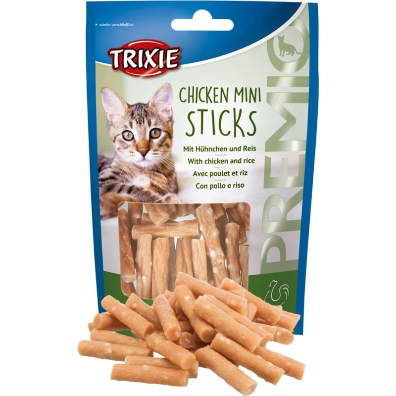 Friandises pour chat Chicken Mini Sticks - Trixie