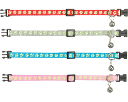 Collier réfléchissant et fluorescent pour chat Trixie - Sécurité et confort