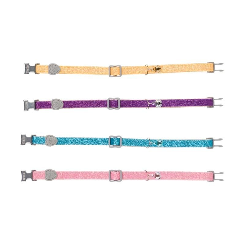 Collier chat à paillettes - Élégance et confort pour votre félin