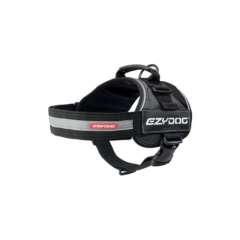 Harnais Ezydog Convert Noir Charcoal - Confort et Sécurité pour Chiens