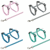 Harnais avec laisse pour chats motif chat - Trixie