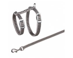 Harnais avec laisse pour chats Trixie - Confort et sécurité