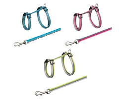 Harnais avec laisse pour chats Freshline - Trixie | Confort et sécurité