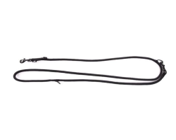 Laisse multi-position en nylon rond 2M * 9mm pour chiens - Sécurité et confort