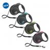 Flexi BLACK DESIGN laisse sangle L TRIXIE - Confort et qualité pour chiens