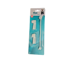 Set de brosses à dents 3 pièces - Mon Ami Luki pour chiens