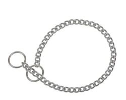 Collier étrangleur simple en métal pour chiens | Educateurs canins