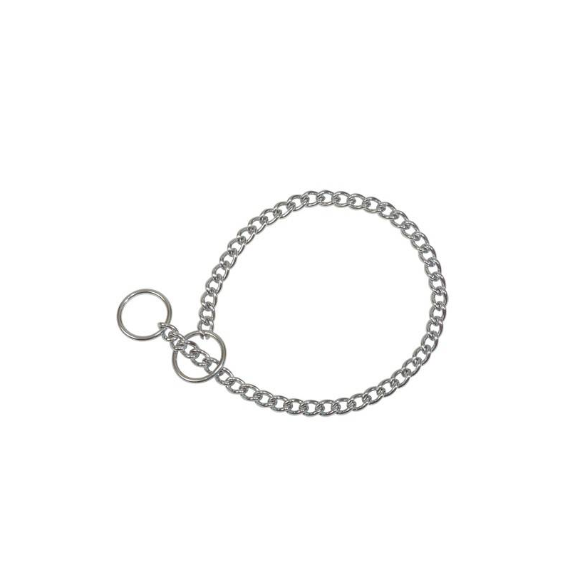 Collier étrangleur simple en métal pour chiens | Educateurs canins