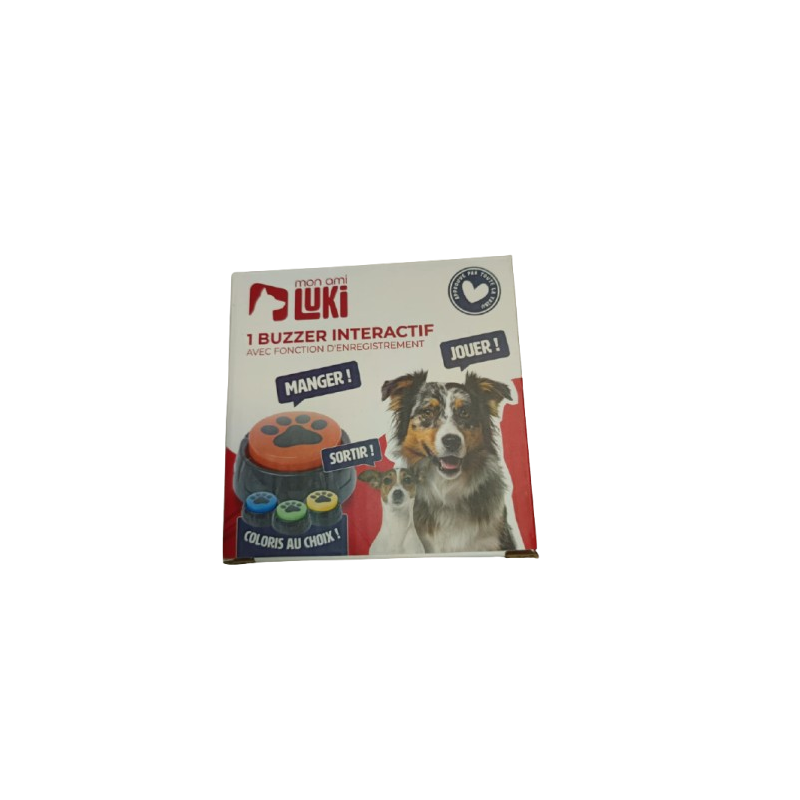 Buzzer interactif avec fonction d'enregistrement - Mon ami Luki