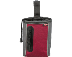 Pochette à friandises avec distributeur de sachets à déchets pour chiens