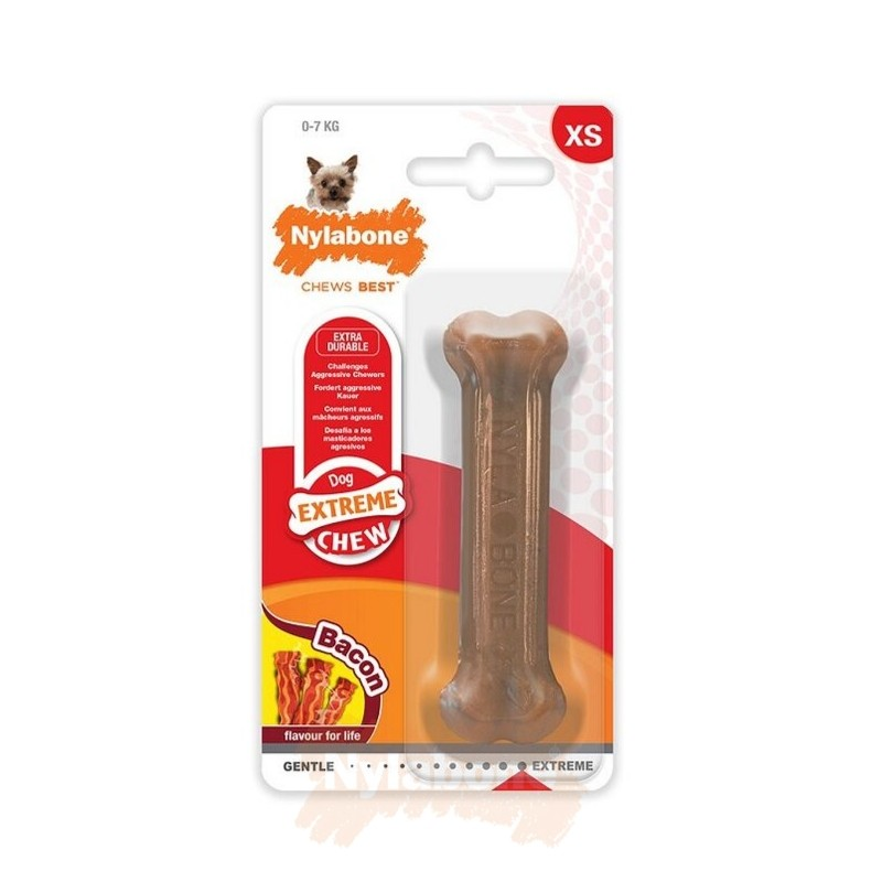 Nylabone dura chew Bacon - Jouet à mâcher pour chien