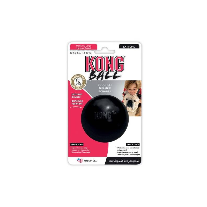 Balle KONG® Balle Extreme pour chiens - Résistante et sécurisée