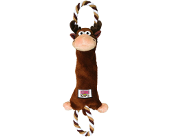 KONG Tugger Knots Moose - Jouet interactif pour chiens