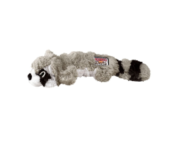 KONG Scrunch Knots Racoon pour chiens - Jouet interactif et durable