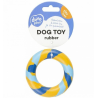 Anneau en caoutchouc pour petits chiens - Jouet durable et amusant