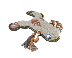 Canvas grenouille gris - Jouet résistant pour chien