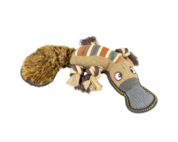 Canvas ornithorynque brun - Jouet résistant pour chien