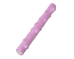 Rubber stick rose avec goût fraise - Jouet pour chiens