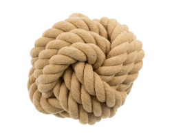 Balle en corde BE NORDIC pour chiens - Jouet écologique et stimulant