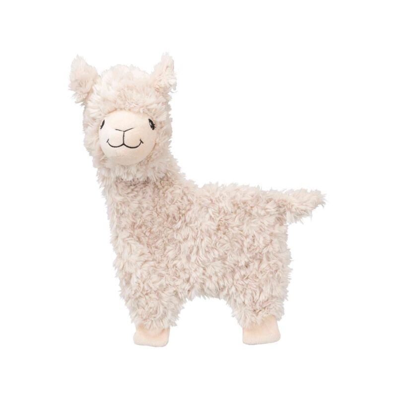 Peluche lama 40 cm en tissu pour chien - Trixie
