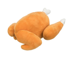 Peluche poulet rôti pour chien - Trixie 26 cm
