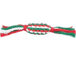 Jouet corde bonbon de Noël - Jouet à mâcher pour chiens