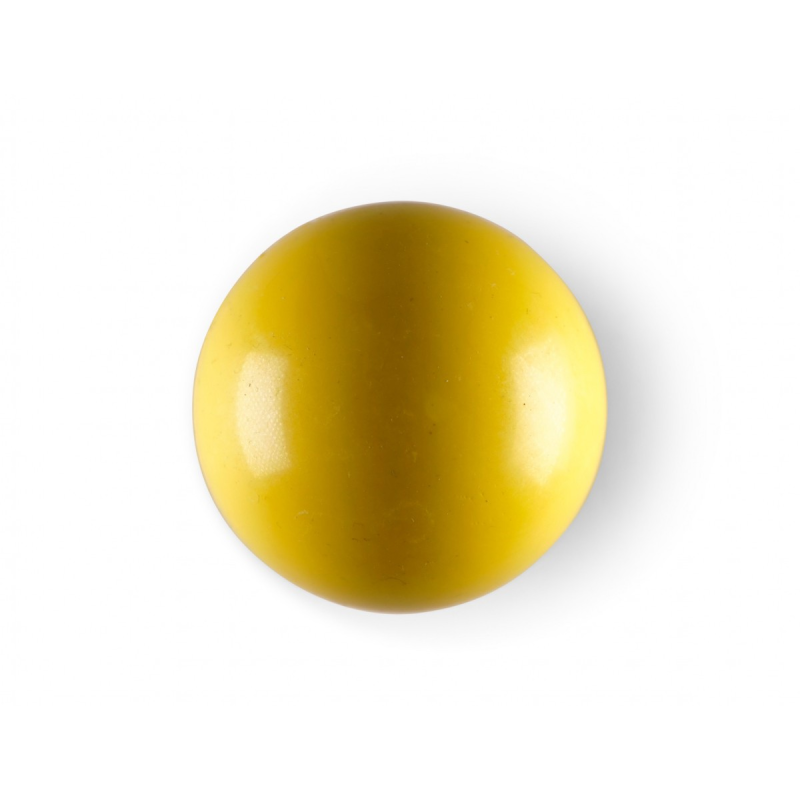 Jouet chien caoutchouc balle jaune - Résistant et durable