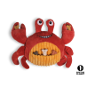 Jouet peluche distributeur de friandises crabe 29 cm pour chiens