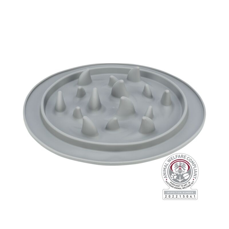 Assiette de léchage anti glouton 24 cm pour chiens - Trixie