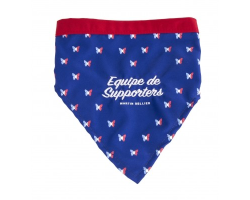 Bandana Équipe de Supporters pour Chiens - Allez Les Bleus