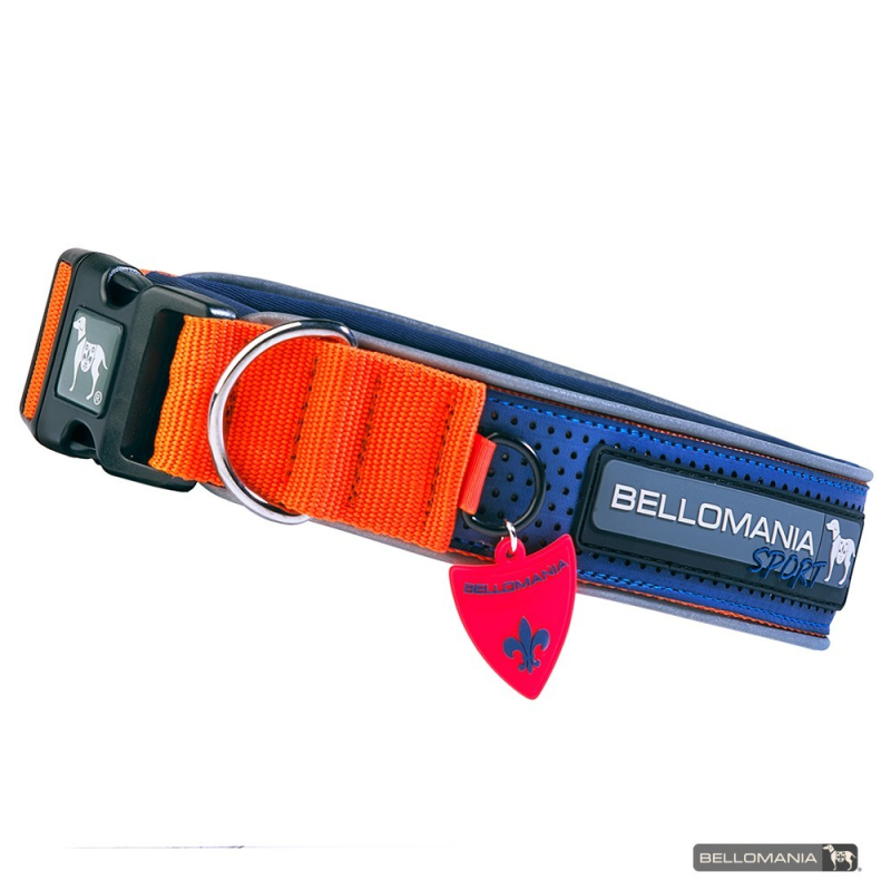 Collier Néoprène Sport BELLOMANIA pour chiens - Confort et résistance